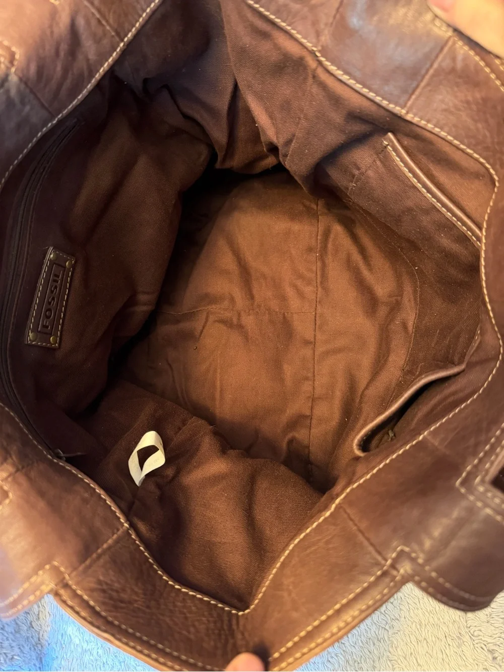 Brown Leather Crossbody Bag - Classic Casual Carry